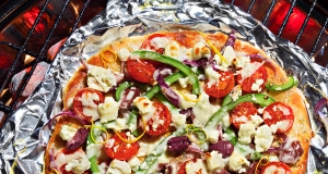 Greek Grilled Pizza from Reynolds Wrap®
