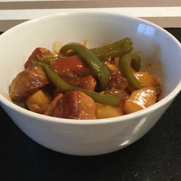 Sweet and Sour Pepper Pork