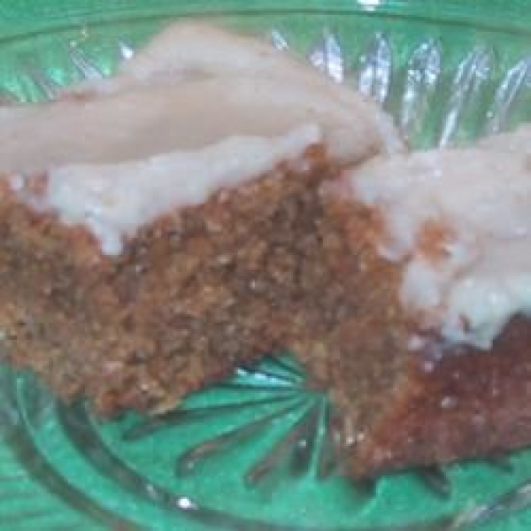 Iced-Spiced Ginger Bars