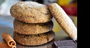Chocolate-Cinnamon Sugar Cookies