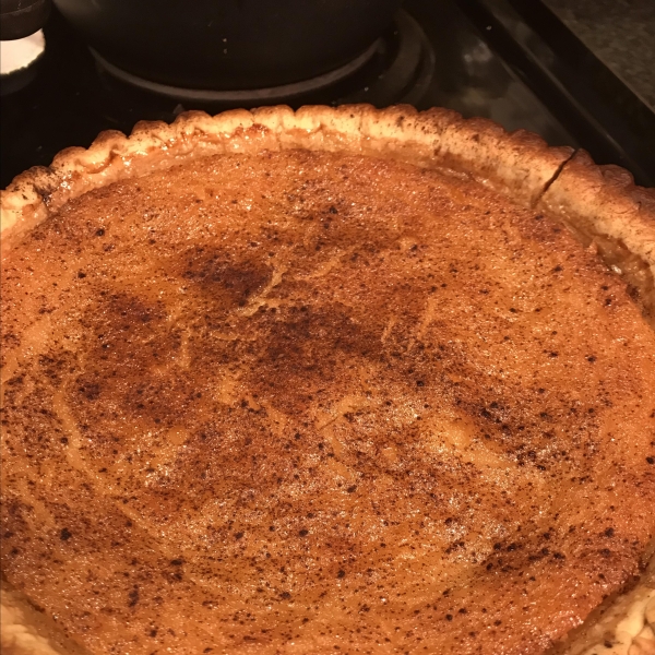 Applesauce Custard Pie