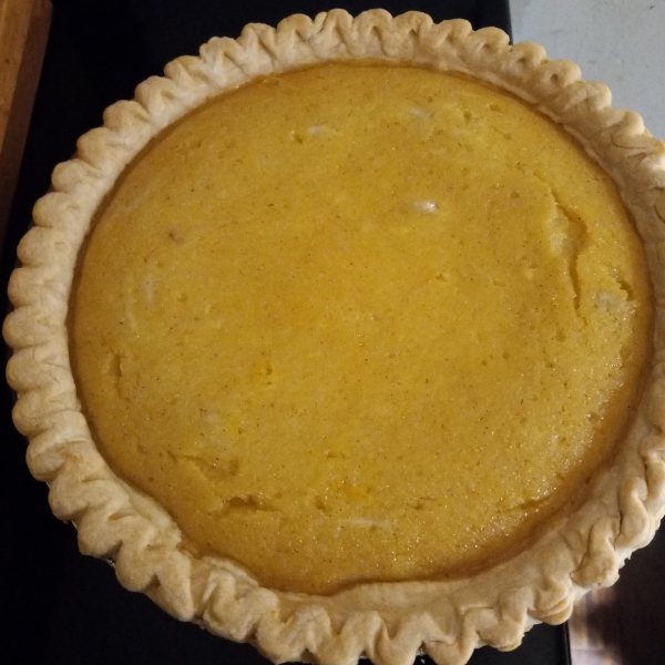 Applesauce Custard Pie