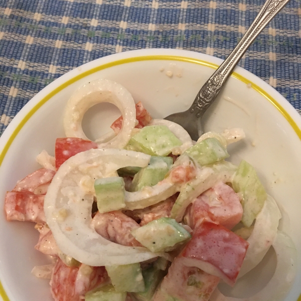 Tomato Cucumber Salad II