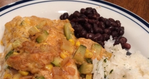 Bountiful Garden Zucchini Enchiladas