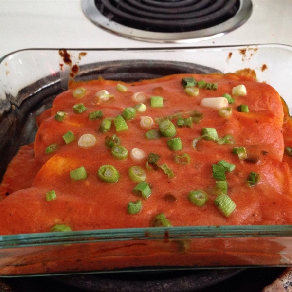 Bountiful Garden Zucchini Enchiladas