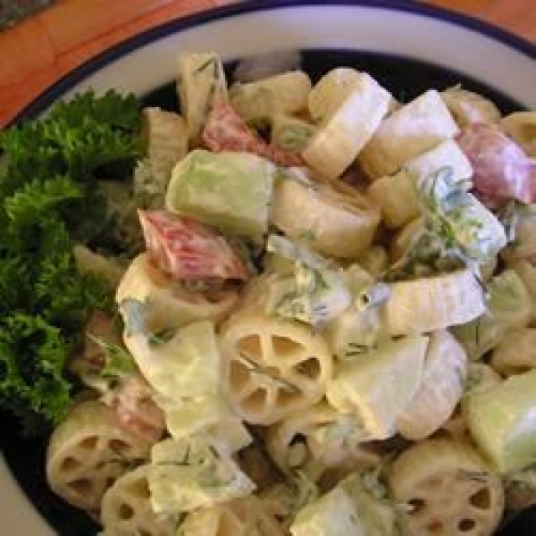 Cucumber Pasta Salad