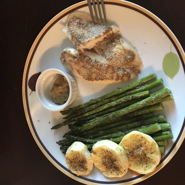 Mustard Crusted Tilapia