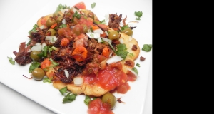 Ropa Vieja with Arepas