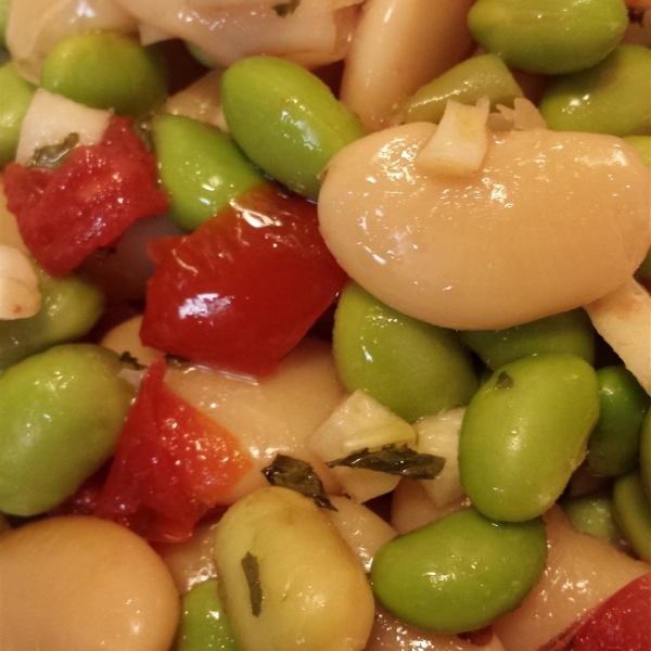 Fava and Butter Bean Salad