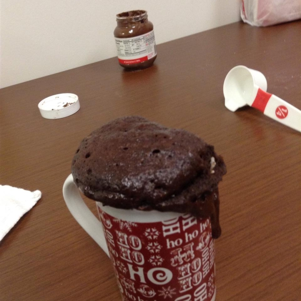 Fudgy Nutella® Mug Cake