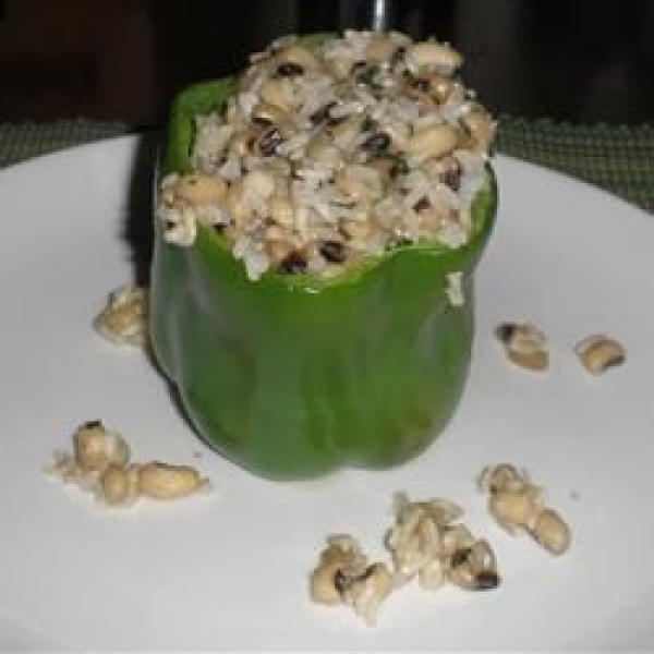 Bela's Stuffed Red Bell Peppers