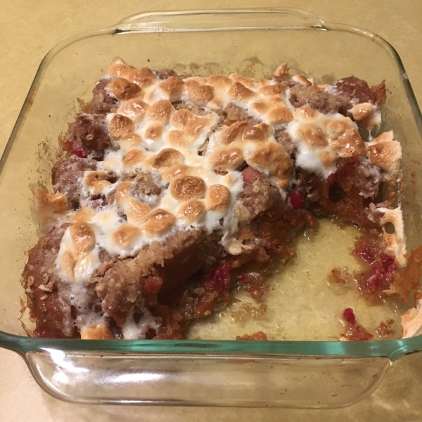 Stacy's Half Cup Sweet Potato Casserole