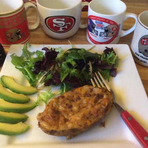 Twice Baked Cheesy Potatoes