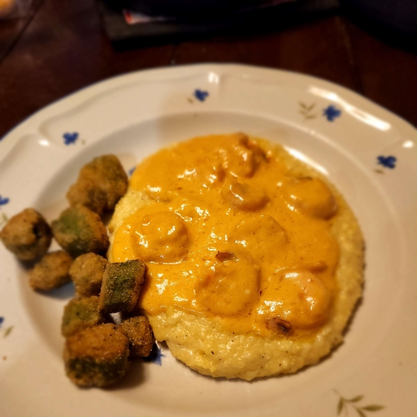 Creamy Garlic Shrimp Toast