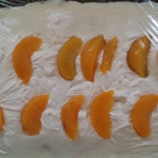 Peach Filled Cake