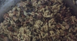 Wild Rice with Rosemary and Cashew Stuffing