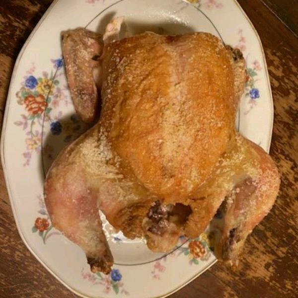 Chef John's Salt Roasted Chicken