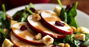 Fall Salad with Maple-Balsamic Dressing