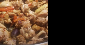 One-Pan Chicken, Sausage, Peppers, and Potatoes