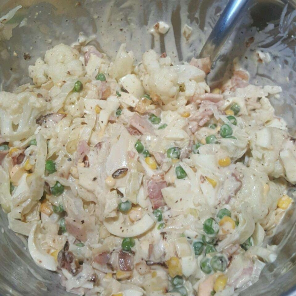 Cauliflower and Egg Salad