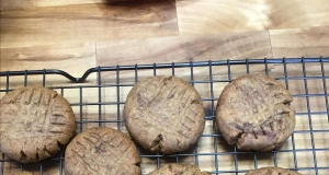 5-Ingredient Peanut Butter Chocolate Cookies