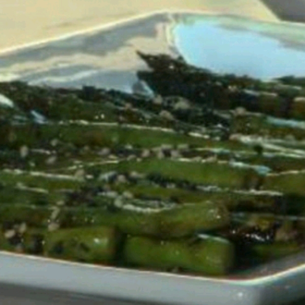 Grilled Asian Asparagus