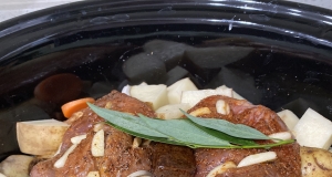 Garlic Top Sirloin Pot Roast