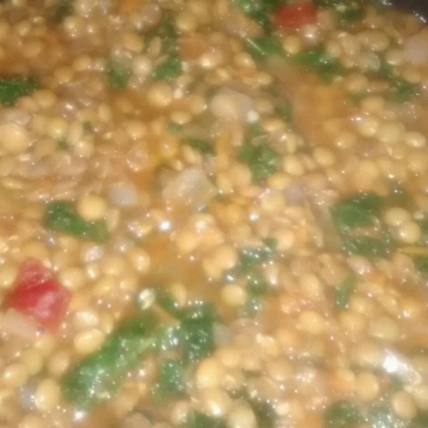 Amazing Lentils and Kale