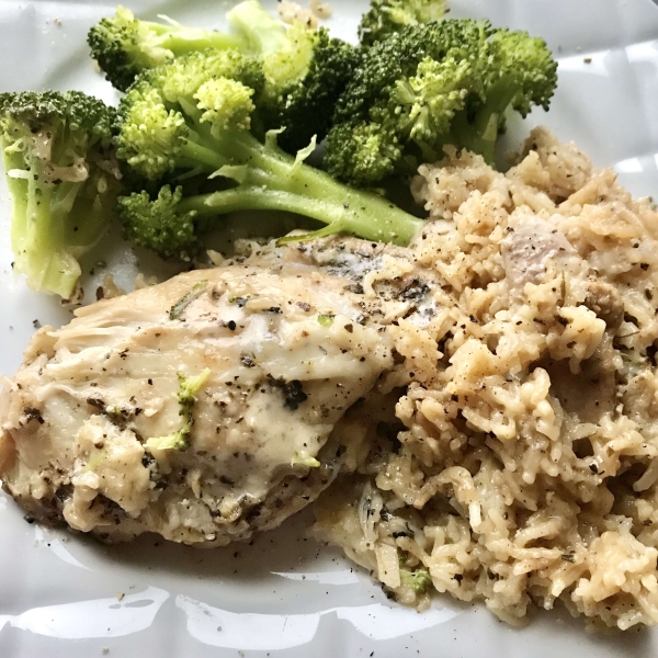 Instant Pot Chicken, Broccoli, and Rice