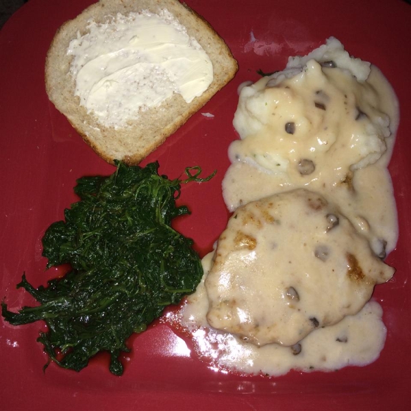 Skillet Chops with Mushroom Gravy