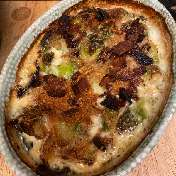 Brussels Sprouts Gratin