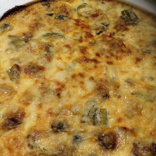 Quiche with Leeks, Mushrooms and Sweet Potatoes