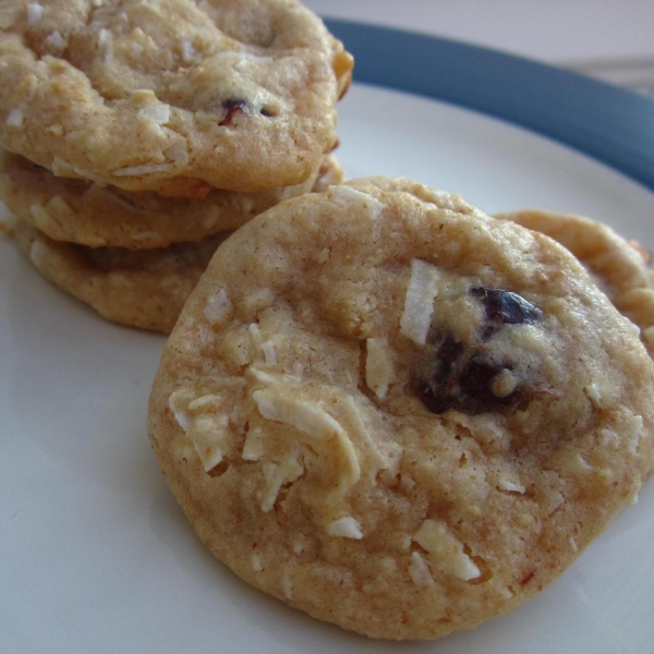 Raisin Coconut Treasure Cookies