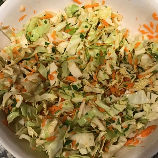 Simple Mexican Coleslaw
