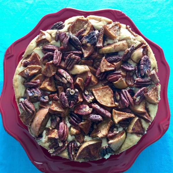Nickie's Apple-Pecan Cheesecake