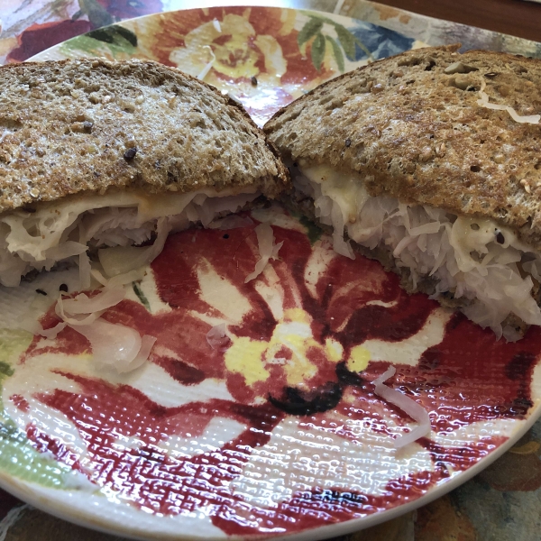 Grilled Turkey Reuben Sandwiches