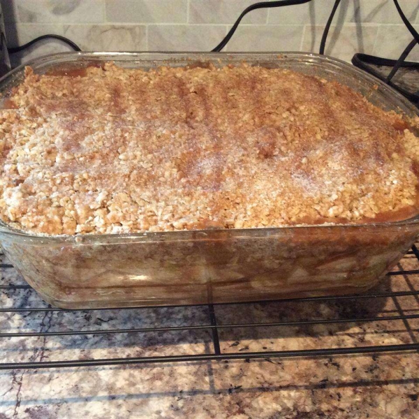 Apple Rhubarb Crisp