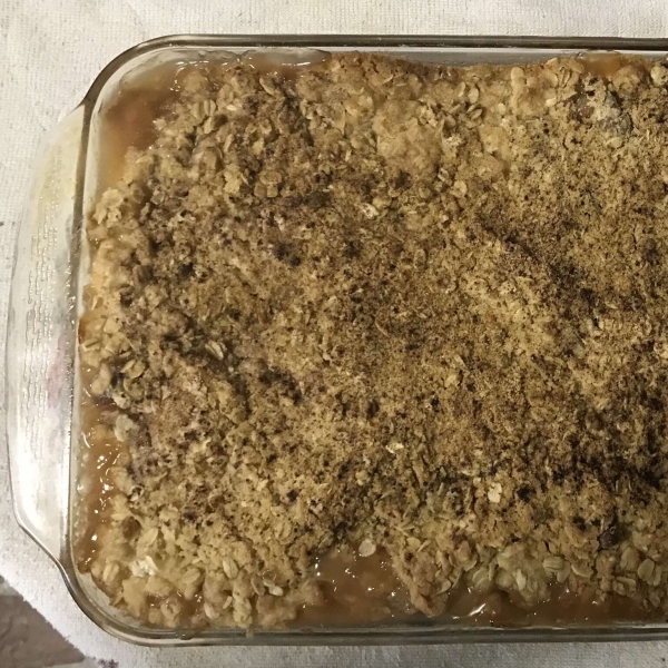 Apple Rhubarb Crisp