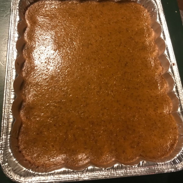 Easy Pumpkin Pie Squares