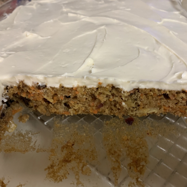 Cranberry Carrot Cake