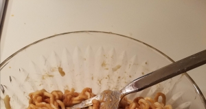 Easy Ramen Peanut Pasta