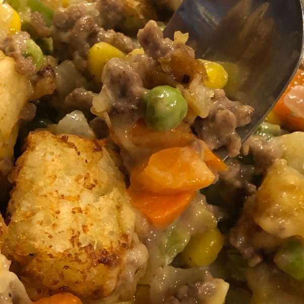 Savory Tater Tot Casserole