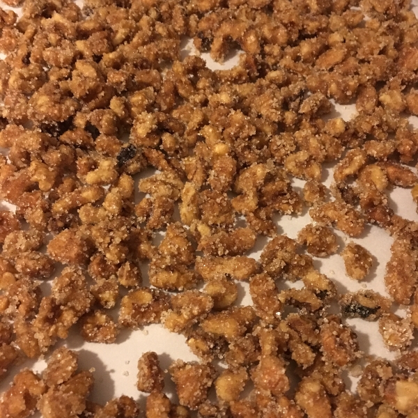 Brandied Candied Walnuts