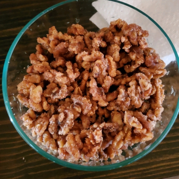 Brandied Candied Walnuts