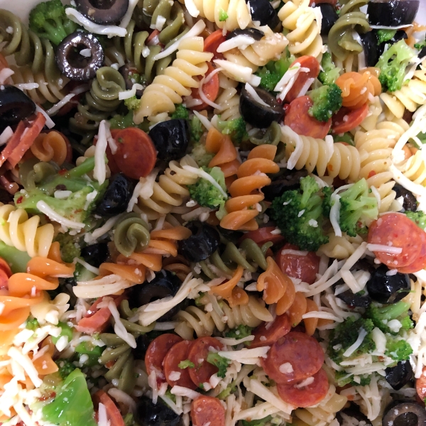 Rainbow Pasta Salad