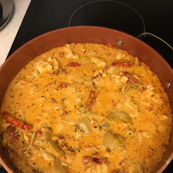 Sun-Dried Tomato Chicken Pasta