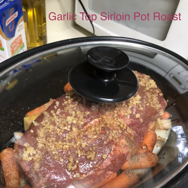 Garlic Top Sirloin Pot Roast