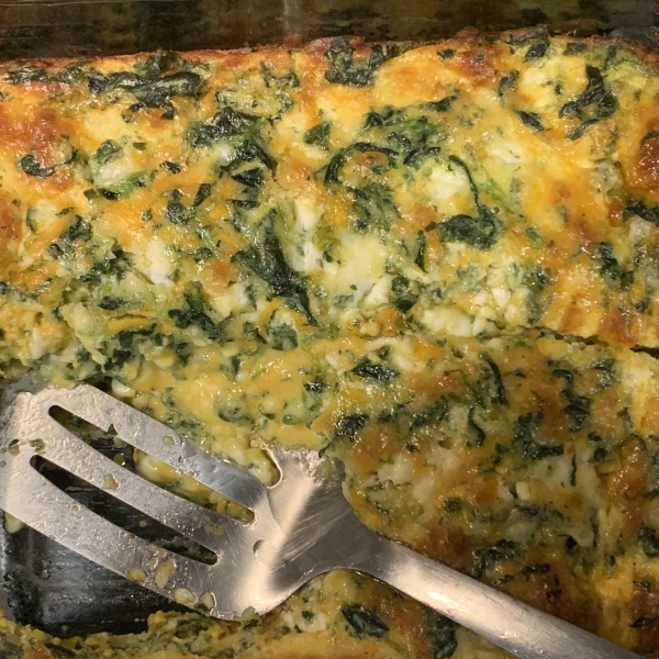 Egg and Spinach Casserole