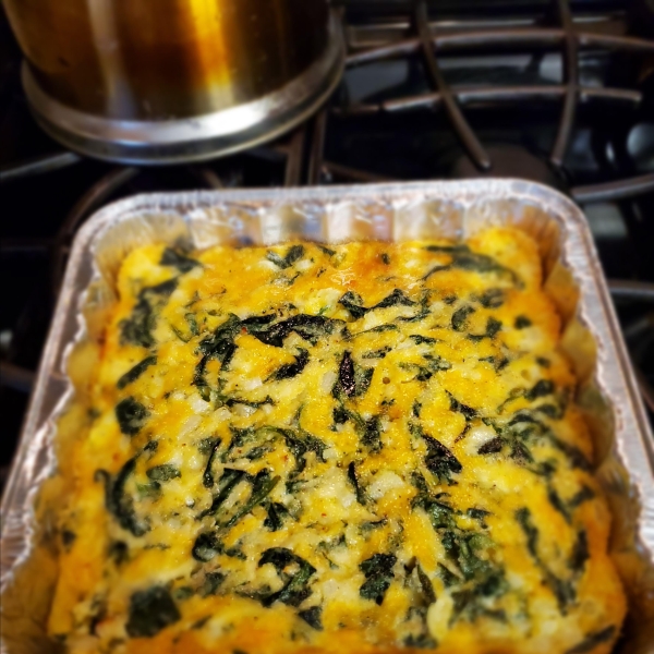 Egg and Spinach Casserole