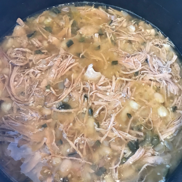 Slow Cooker Turkey and White Bean Chili